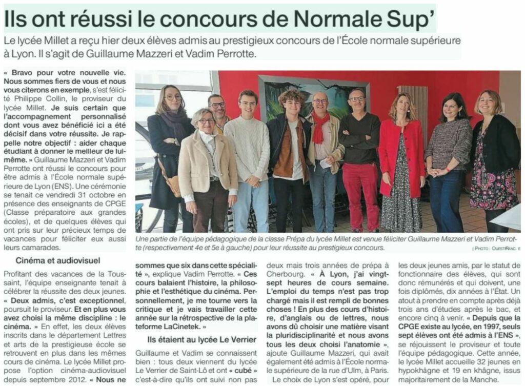 Ouest France 01/11/25
